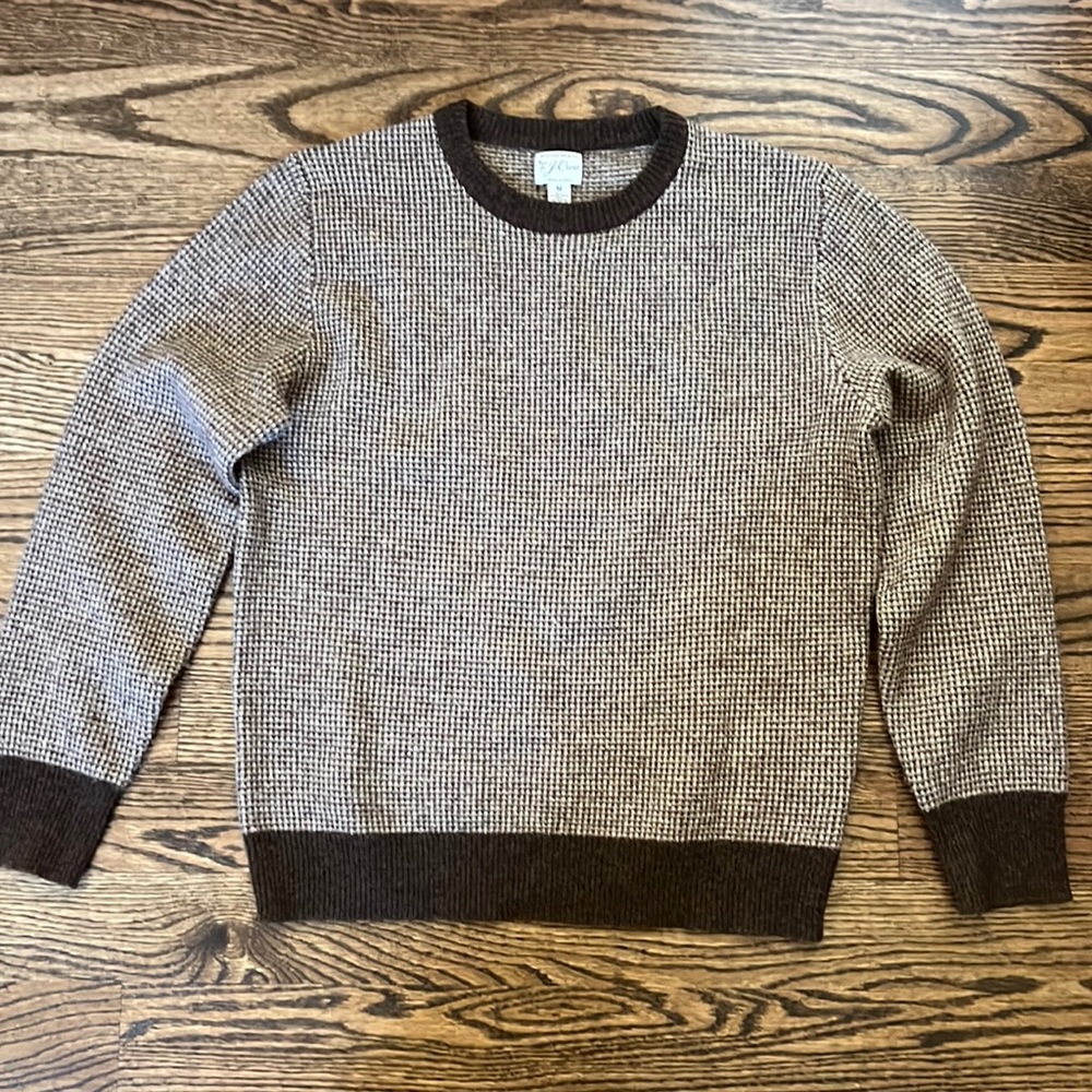 J. Crew men’s merino wool sweater medium